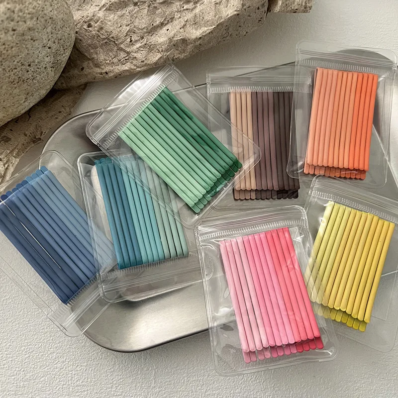 Bobby Pin Bulk - 12/20ชิ้นกิ๊ฟหนีบผมโลหะสีลูกกวาดที่หนีบผมเป็นลอนกิ๊บติดผมผู้หญิงหญิงสาวที่หนีบเครื่องประดับผมสาวๆ