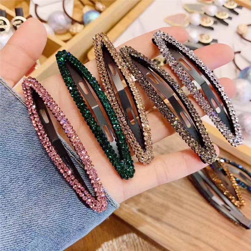 Bobby Pin Bulk - ชุดกิ๊บติดผมประดับคริสตัลแวววาวสำหรับผู้หญิงและเด็กผู้หญิง เครื่องประดับแฟชั่น กิ๊บติดผมหลากสีสัน
