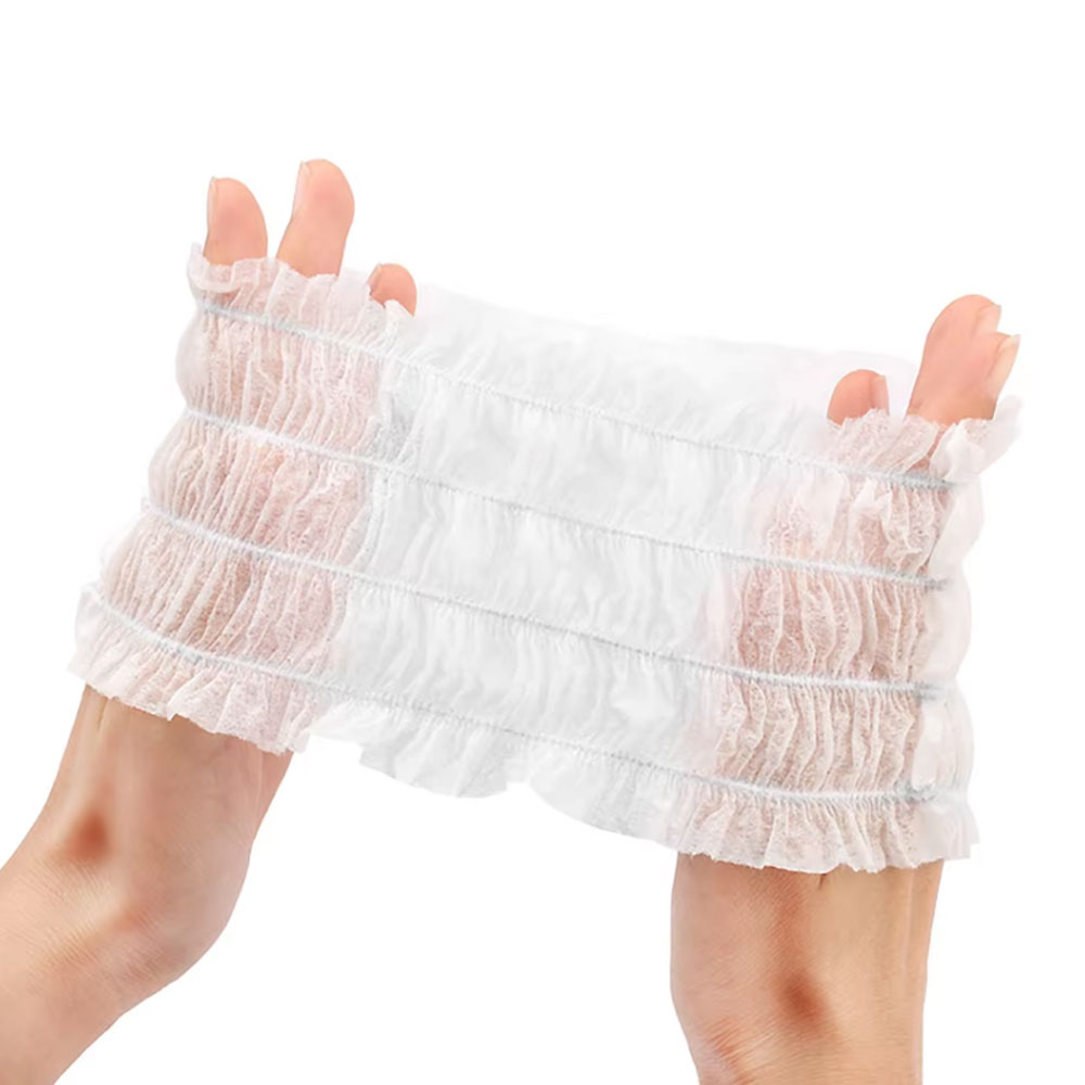 Hair Care Journey - 50/20 Pcs Disposable Headbandsไม่ทอสปาSalon Headbandsนุ่มยืดSkin Care