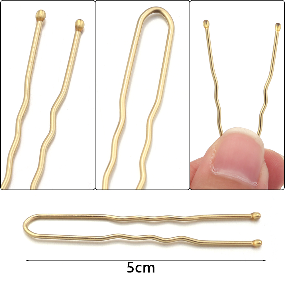 กิ๊บติดผมรูปตัว U สำหรับผู้หญิ - Bobby Pin Bulk บทวิจารณ์และราคา