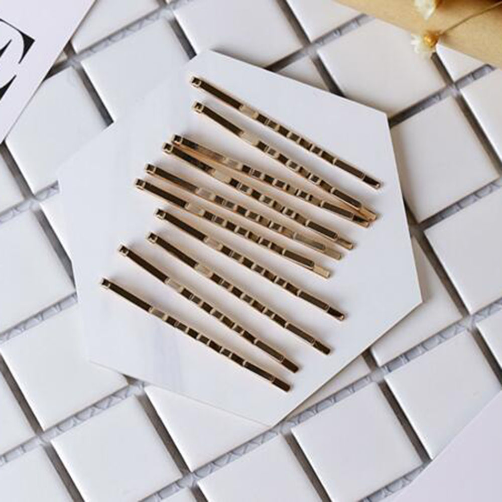 10pcs คลิปผม Hairpins โลหะทอง  - Bobby Pin Bulk บทวิจารณ์และราคา