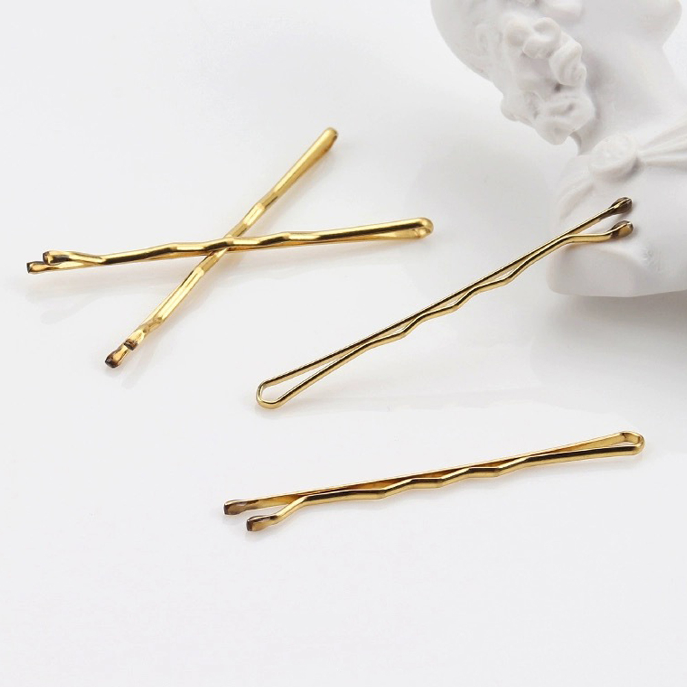 24 ชิ้น/เซ็ตสีดํา Bobby Pins M - Bobby Pin Bulk บทวิจารณ์และราคา