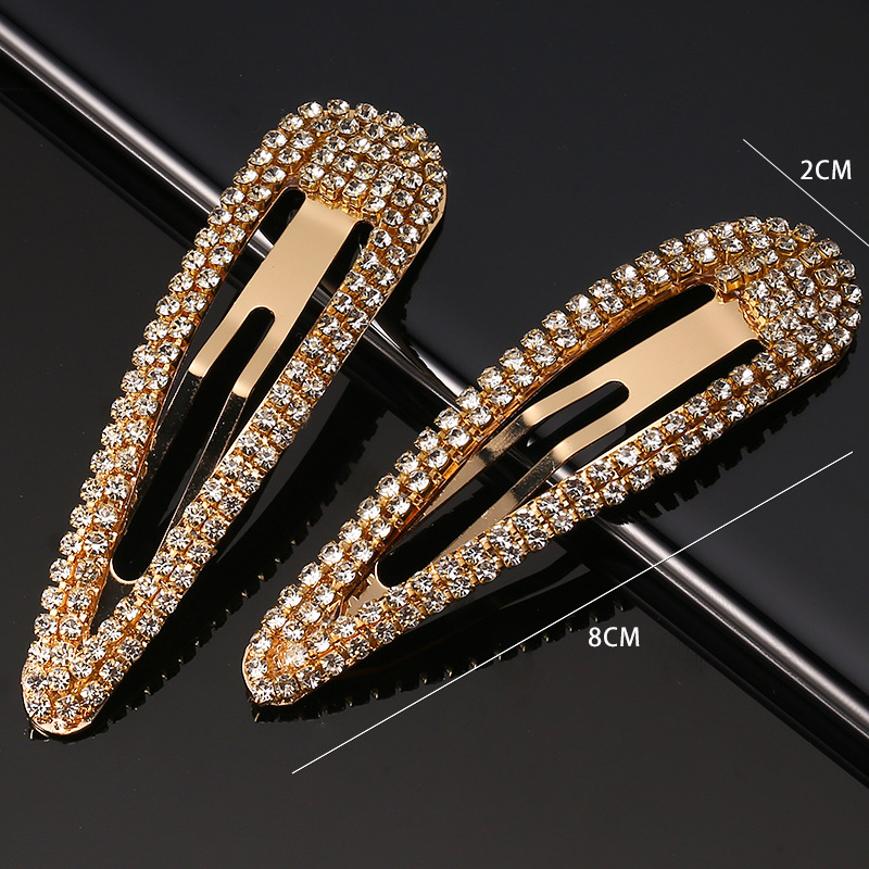 Elegant โลหะ Rhinestone Hairpi - Bobby Pin Bulk บทวิจารณ์และราคา