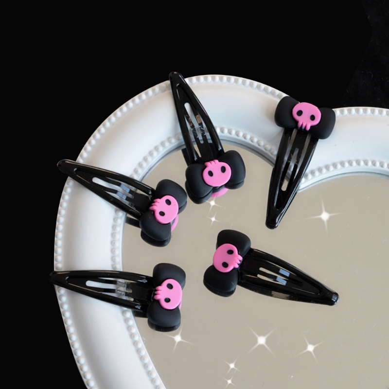 กะโหลกกิ๊บโบว์ B arrettes กิ๊บ - Bobby Pin Bulk บทวิจารณ์และราคา
