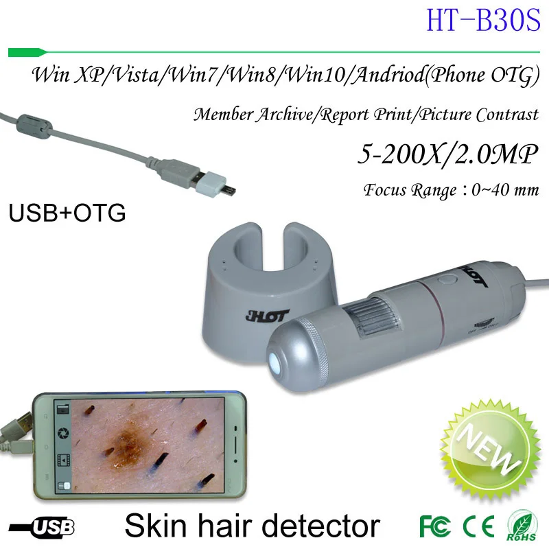 กล้องจุลทรรศน์แบบพกพาสำหรับตรว - Hair Porosity Test บทวิจารณ์และราคา