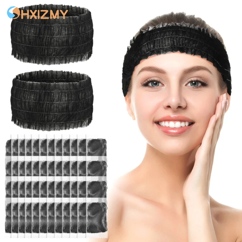 100 ชิ้นทิ้งHeadbandsไม่ทอสปาS - Hair Care Journey บทวิจารณ์และราคา