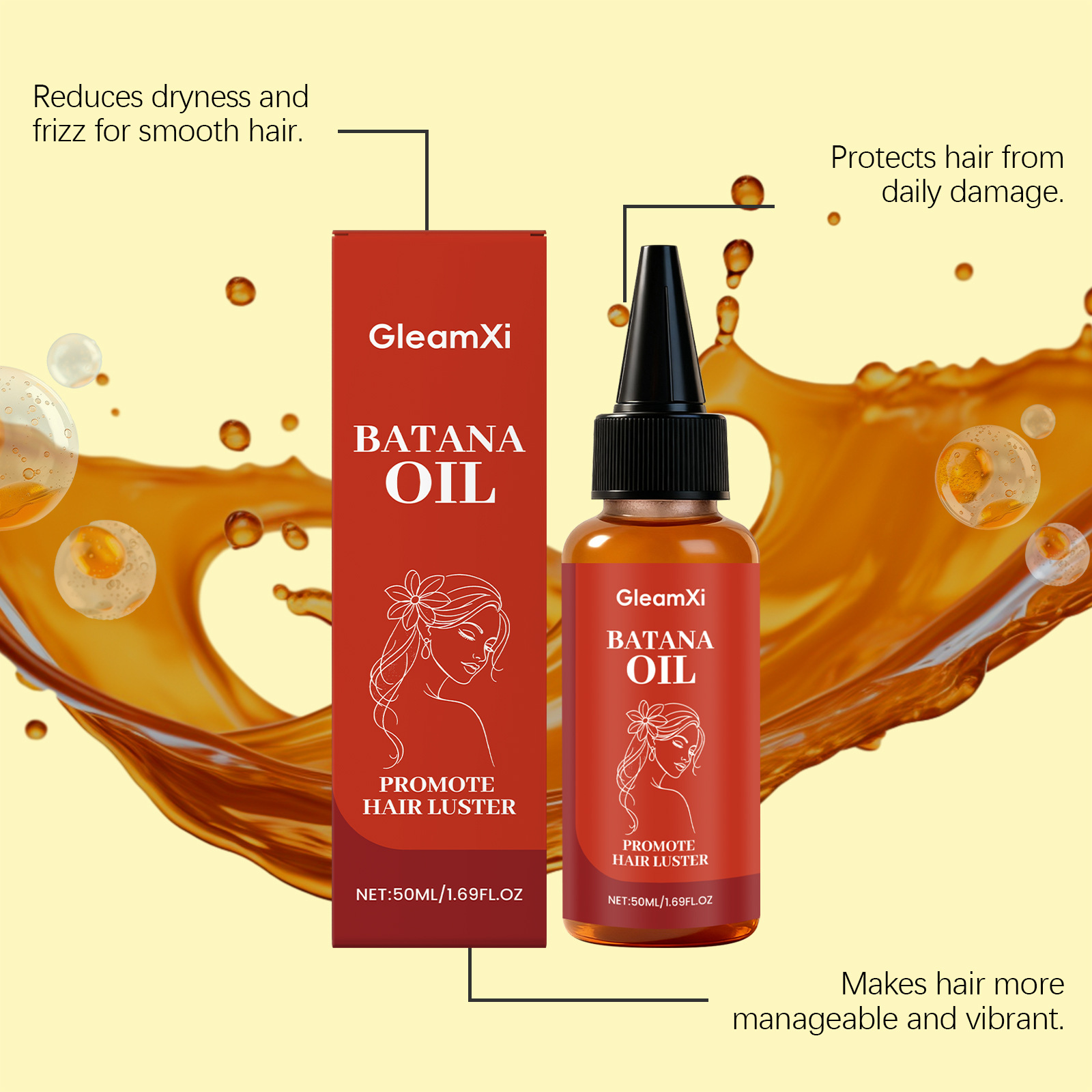 น้ำมันบำรุงผมบาตานะ ออร์แกนิคธ - Split End Repair Serum บทวิจารณ์และราคา