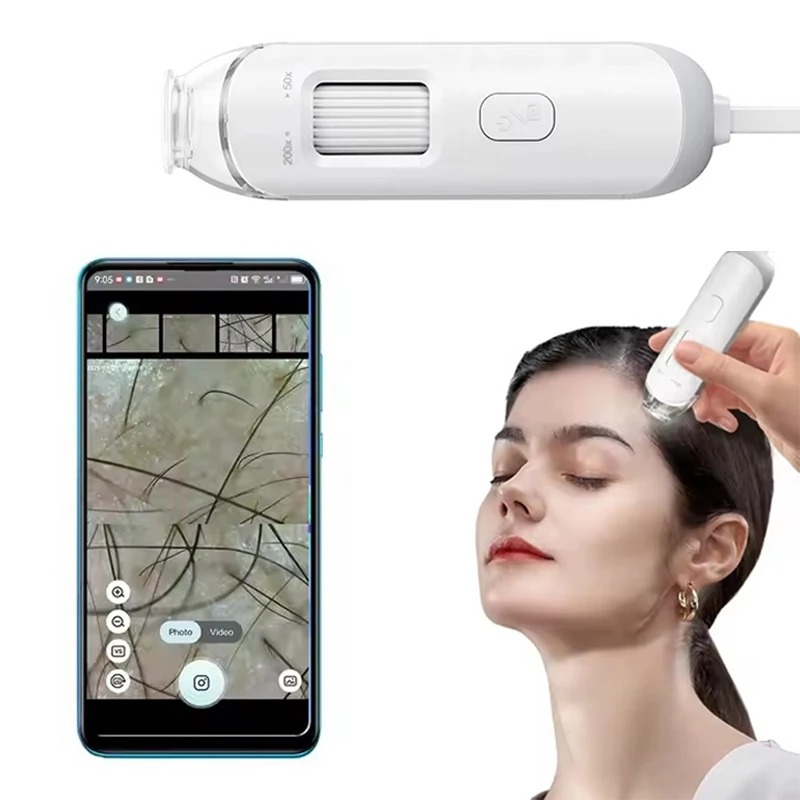 กล้องตรวจผิวหนังอิเล็กทรอนิกส์ - Hair Porosity Test บทวิจารณ์และราคา