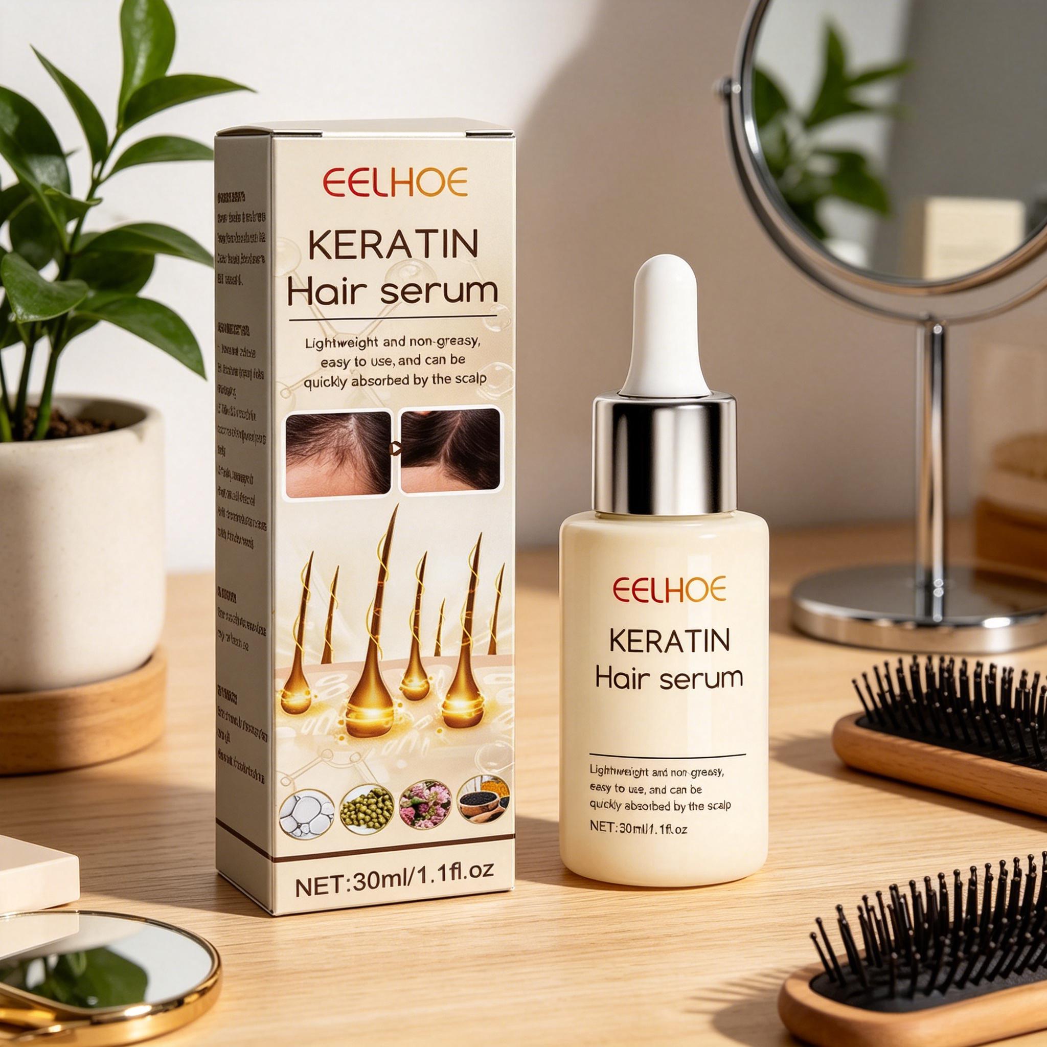 น้ำมันบำรุงผมเข้มข้น บำรุงรากผ - Split End Repair Serum บทวิจารณ์และราคา
