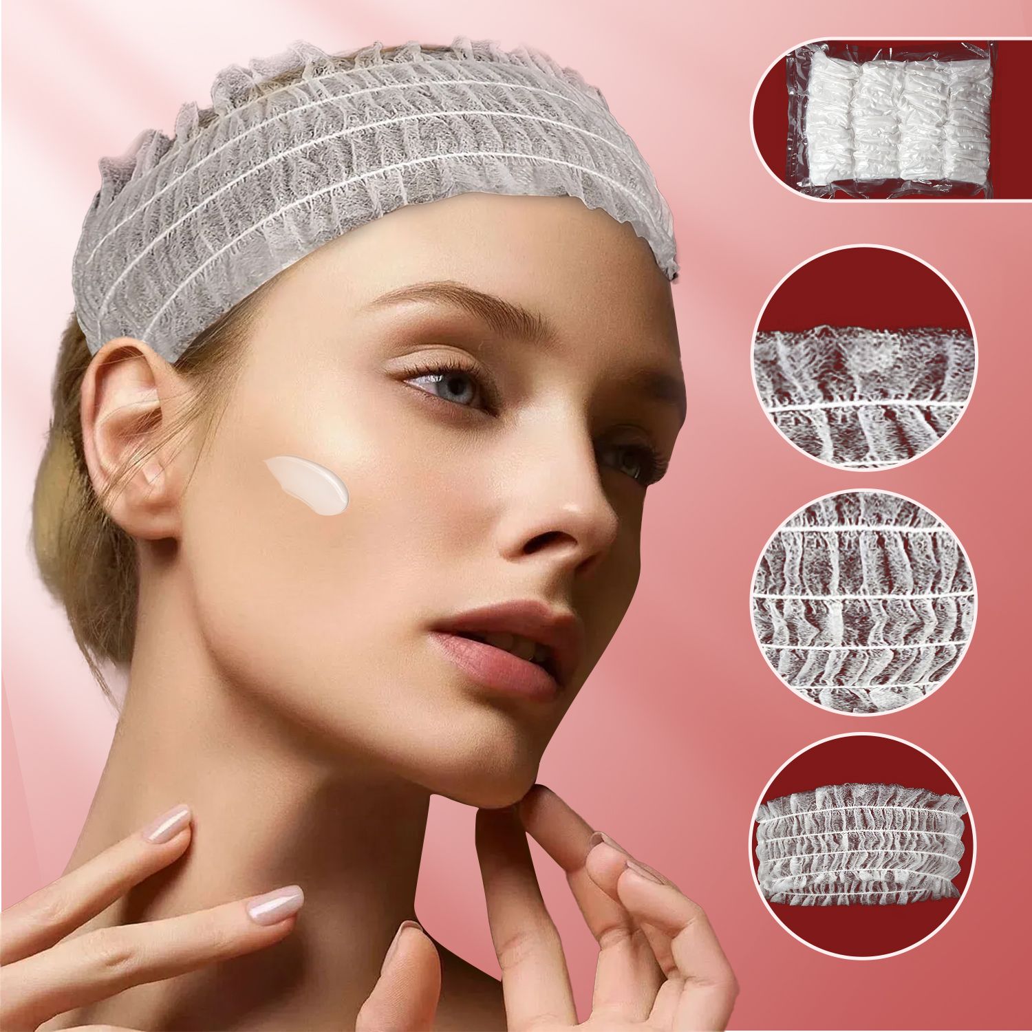 50/20 Pcs Disposable Headbands - Hair Care Journey บทวิจารณ์และราคา